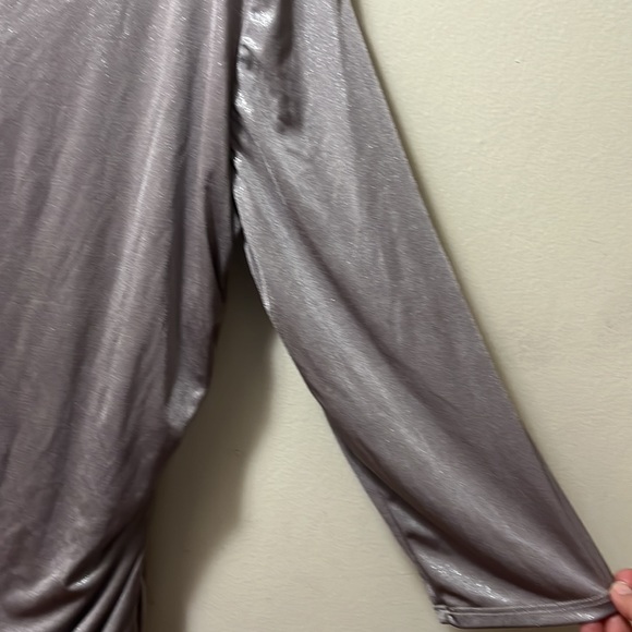 Sparkly Grey dress size L - Picture 6 of 6